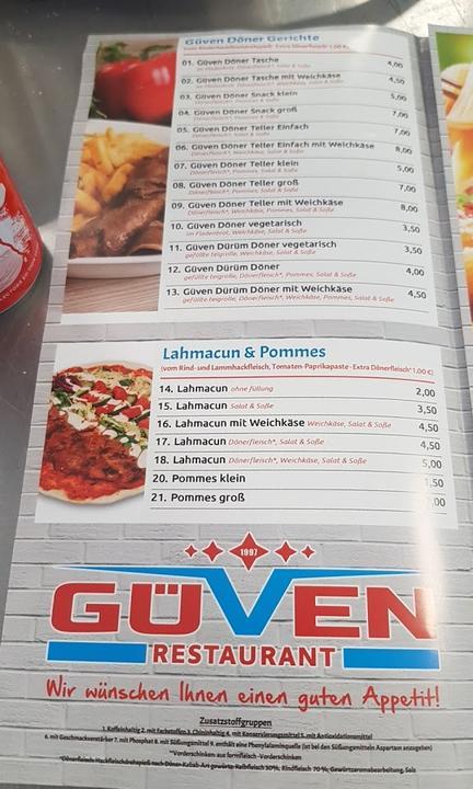 Guven Pizza Und Kebab-Restaurant